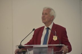 Patron Hugo Vickers DL
